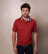Camiseta Polo Contraste Roja Ref. 130191223