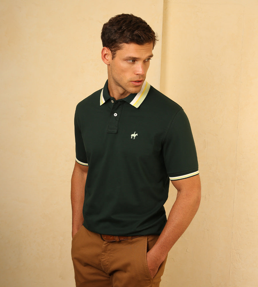 Camiseta Polo Club Camisa Marca Polo Hombre Camisa Manga Larga