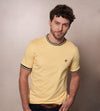 Camiseta Bordada Amarillo Claro Ref. 152071223