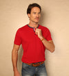 Camiseta Henley Rojo Malboro Ref. 147070823