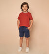 Camiseta Contraste Roja Para Niño Ref. 239021223