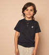 Camiseta Henley Azul Navy Para Niño Ref. 247020923