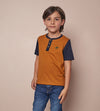 Camiseta Henley Calabaza para Niño Ref. 248011023