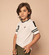 Camiseta Bloques Blanca Para Niño Ref. 249010923