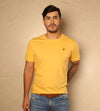 Camiseta Bordada F/E Amarillo Medio Ref. 152231223