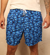 Pantaloneta de Baño Azul Ref. 121040922